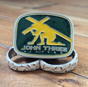 John Deere Parody Christian Belt Buckle (OS)
